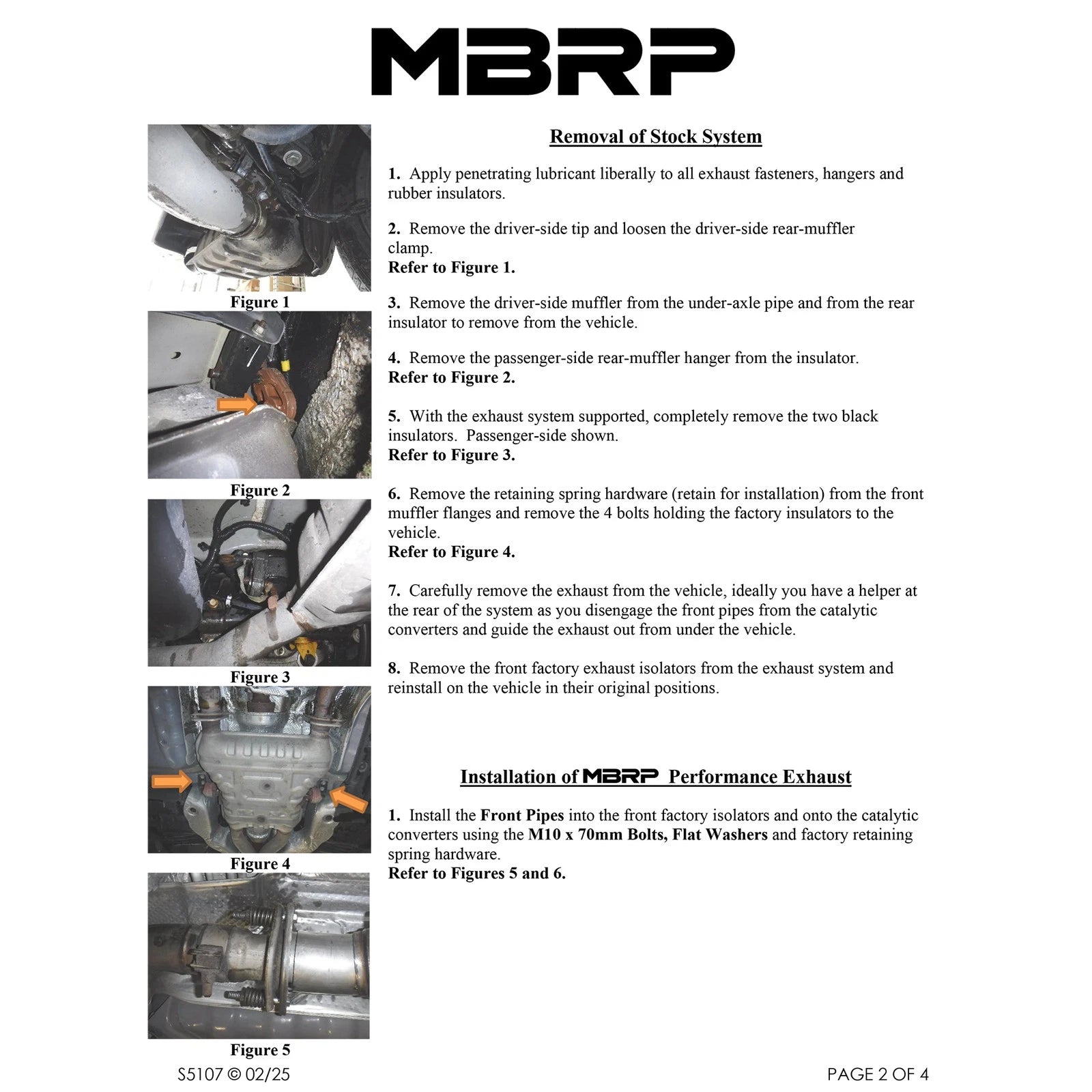 MBRP 2011+ Dodge Durango AL Series 3.0in Cat-Back Dual Rear Exit Exhaust