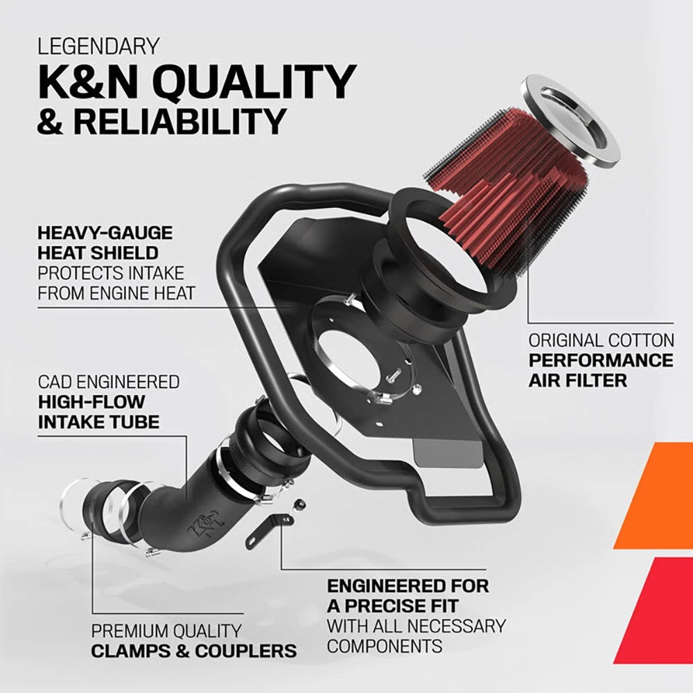 K&N 08-09 Pontiac G8 V6-3.6L AirCharger Performance Intake