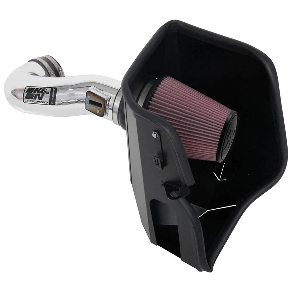 K&N 2019 Chevy Silverado / GMC Sierra 1500 V8-5.3/6.2L Performance Air Intake Kit