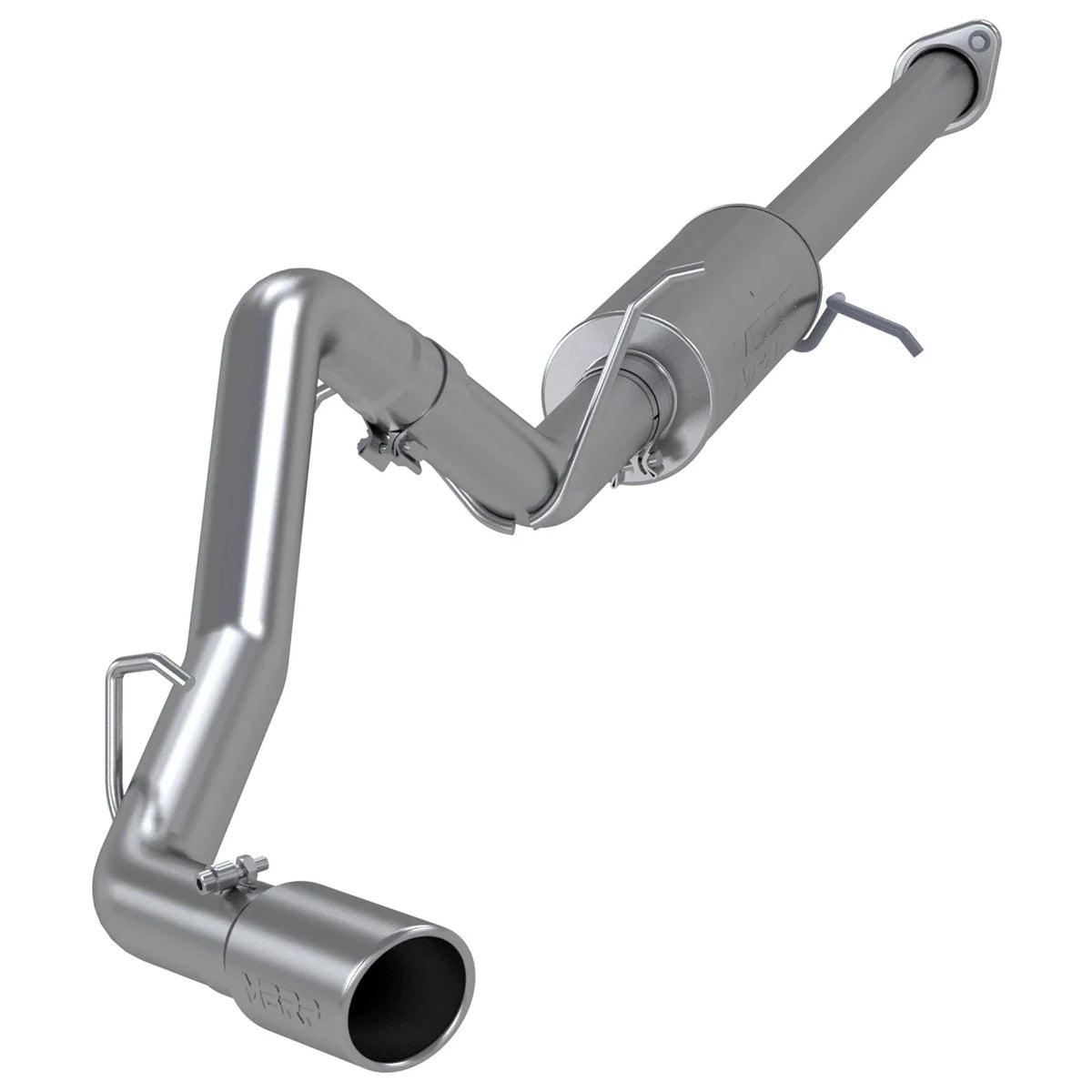 MBRP 2007-2008 Chev/GMC 1500 (Next Gen.) CC EC 66 bed 4.8/5.3L Cat Back Single Side