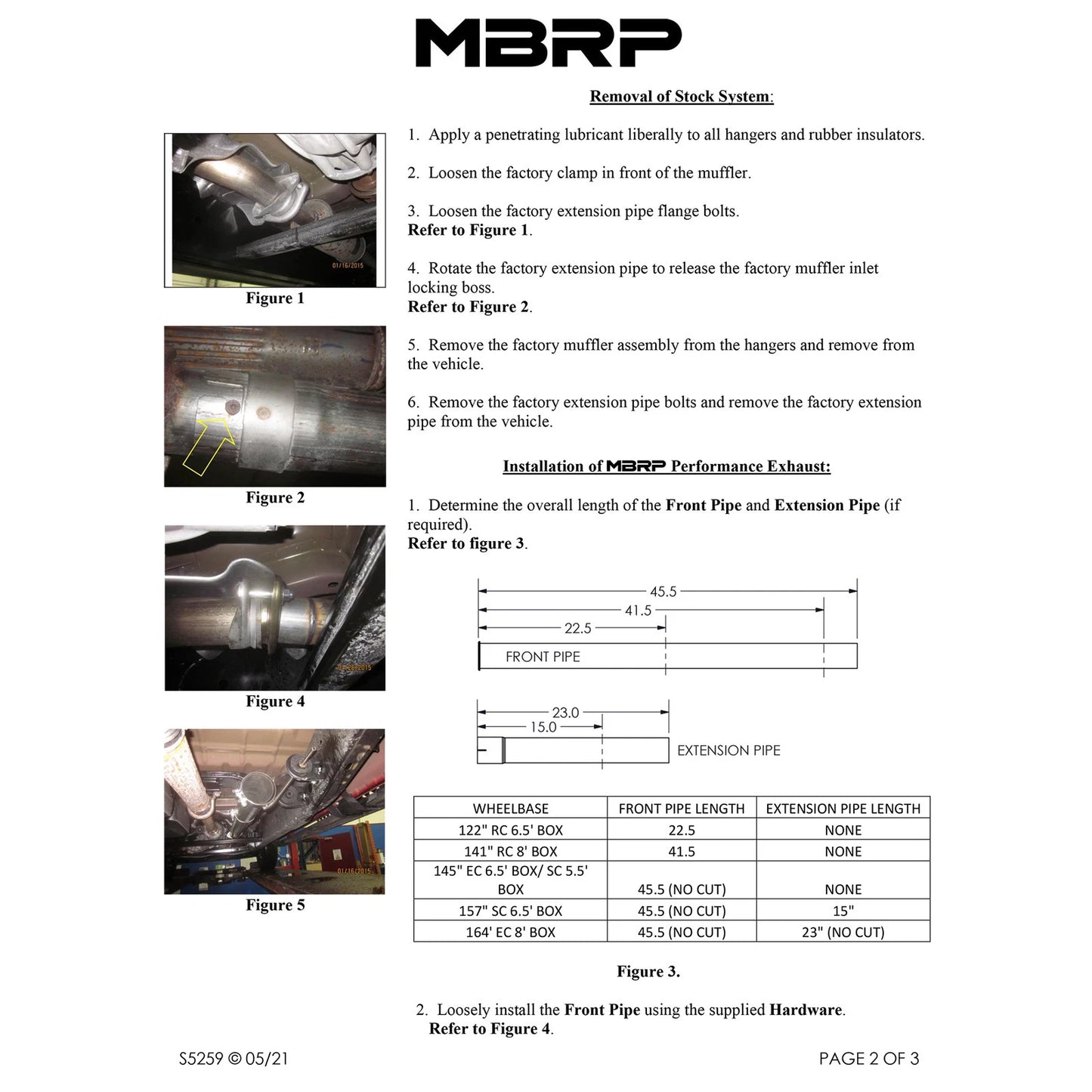 MBRP 2015 Ford F-150 2.7L / 3.5L EcoBoost 4in Cat Back Single Side T409 Exhaust System
