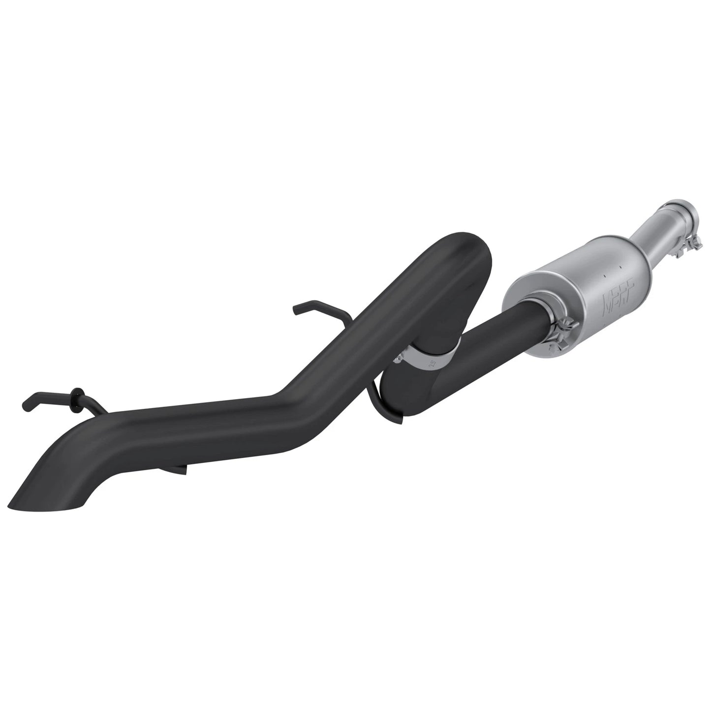 MBRP 2007-2009 Jeep Wrangler (JK) 3.8L V6 4 dr Off-Road Tail Pipe Muffler before Axle