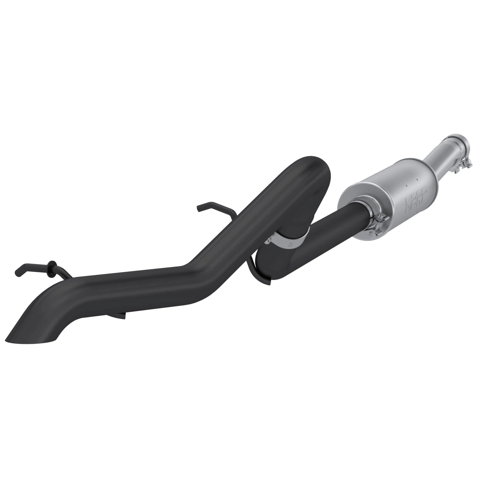 MBRP 2007-2009 Jeep Wrangler (JK) 3.8L V6 4 dr Off-Road Tail Pipe Muffler before Axle