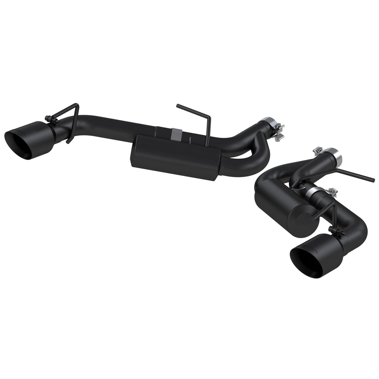 MBRP 16-19 Chevrolet Camaro 2.5in Black Coated Non NPP Axle Back Exhaust System - 4in Dual Wall Tips