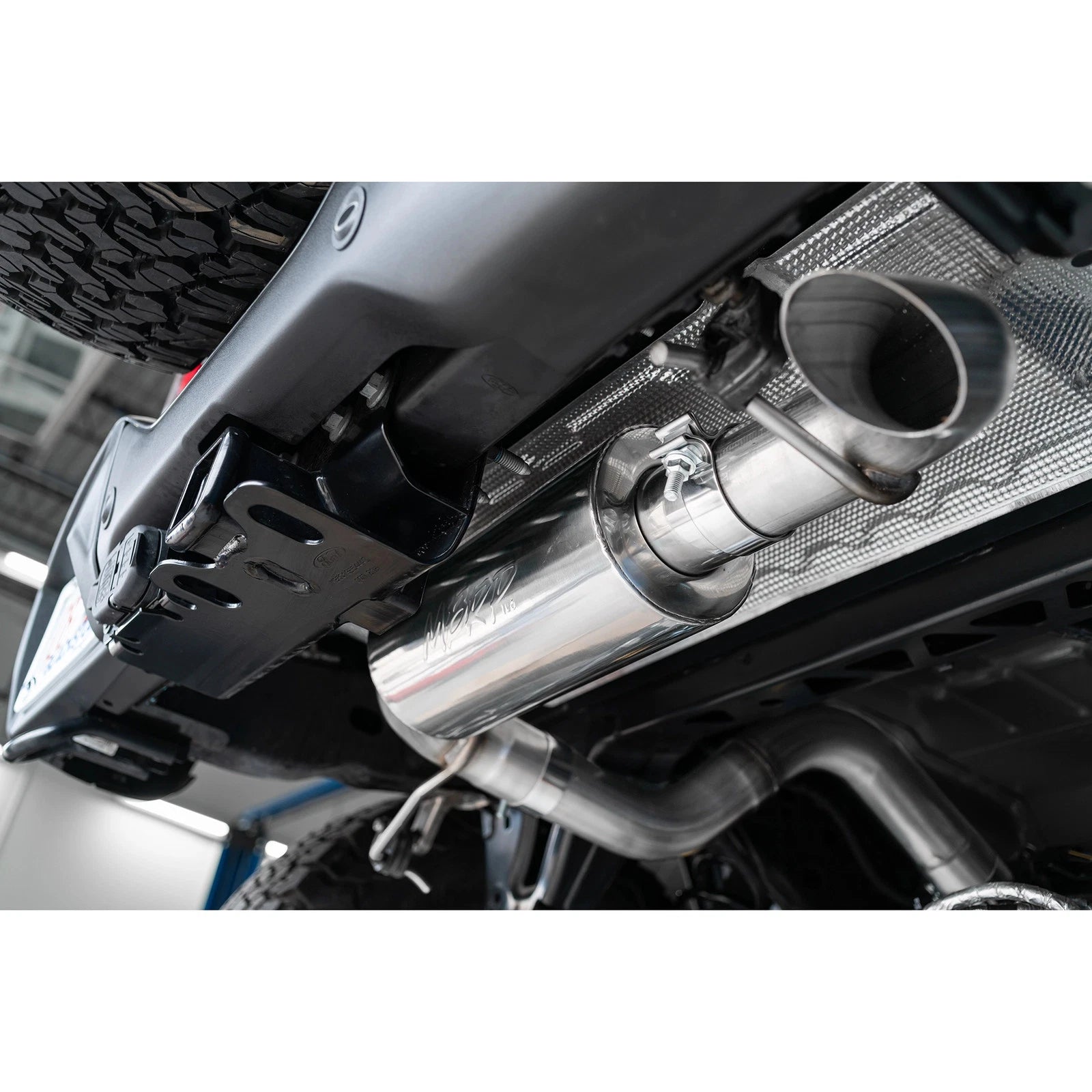 MBRP 21-Up Ford Bronco 2.3L/2.7L EcoBoost 2/4DR Aluminized Steel High Clearance Cat-back Exhaust