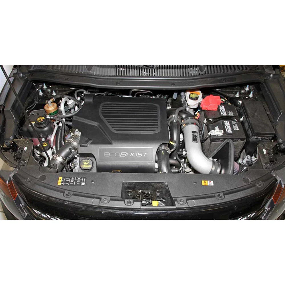 K&N 11 Ford Taurus SHO 3.5L V6 Silver Typhoon Cold Air Intake