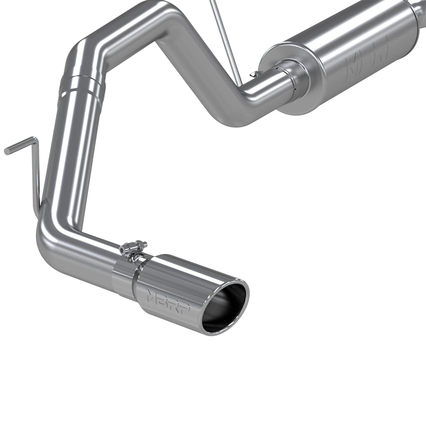 MBRP 2004-2006 Nissan Titan 5.6L EC/CC Cat Back Single Side