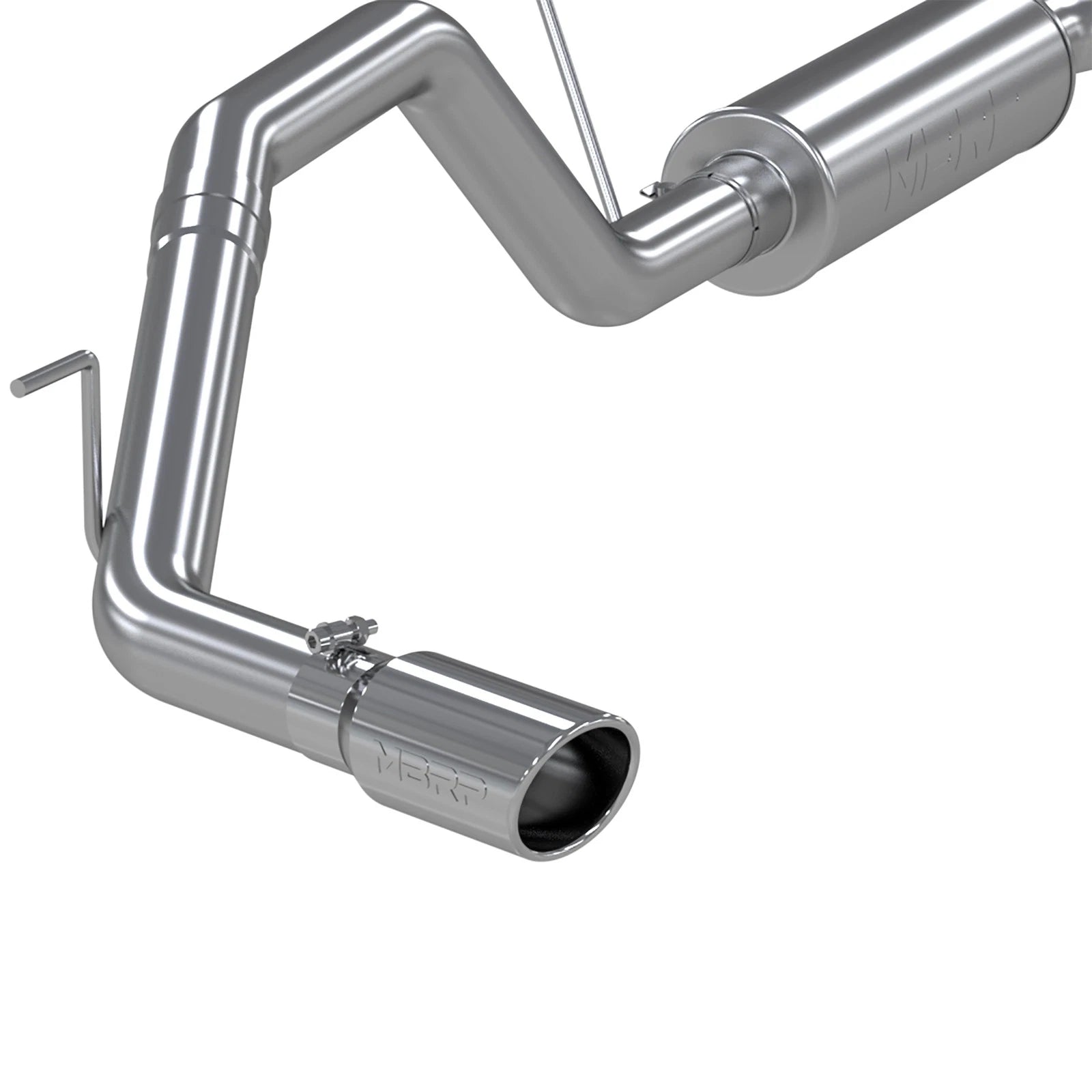 MBRP 2004-2006 Nissan Titan 5.6L EC/CC Cat Back Single Side