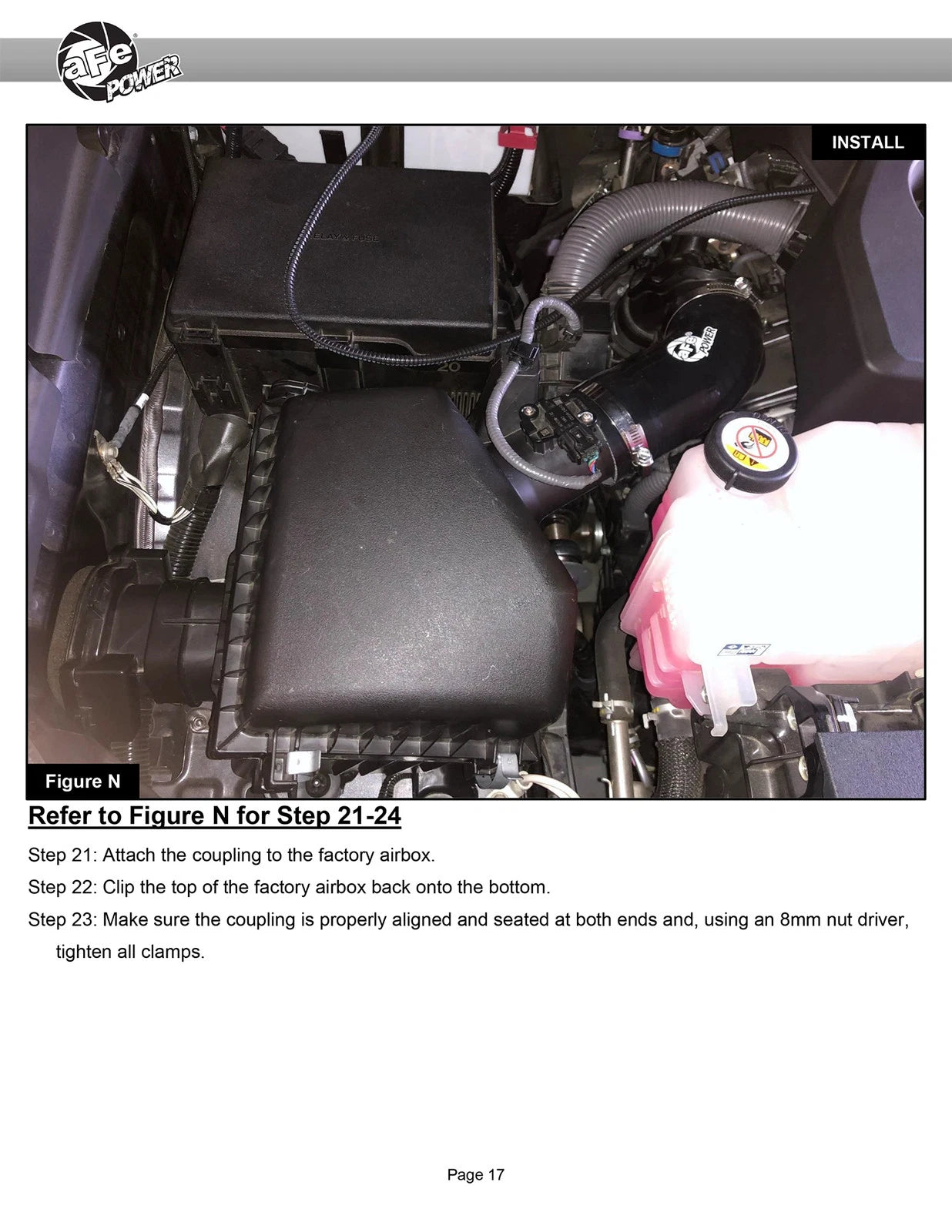 aFe Super Stock Induction System Pro DRY S Media Jeep 22-23 Toyota Tundra V6-3.4L (tt)