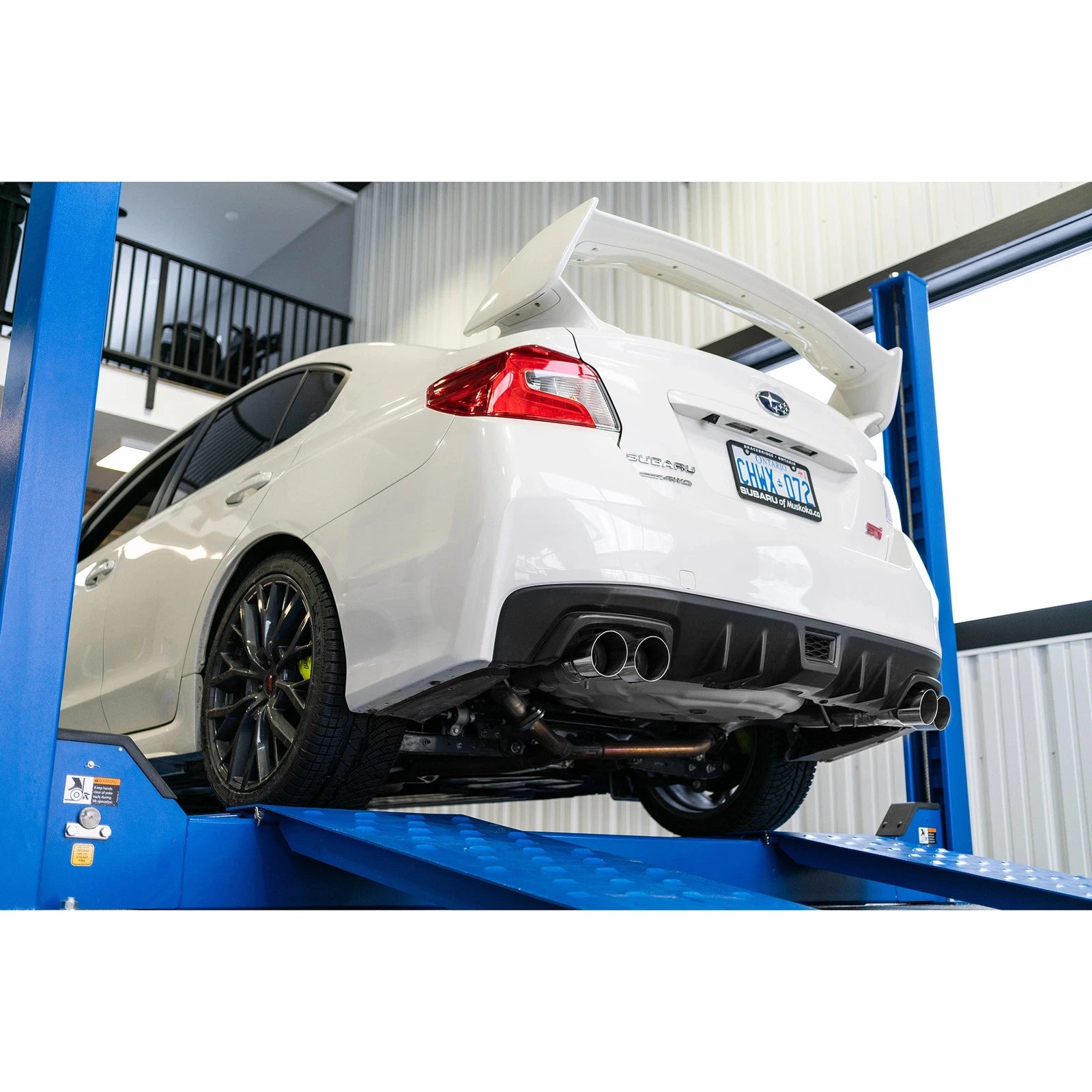MBRP 15-19 Subaru WRX 2.0L/STI 2.5L 2.5in Dual Split Rear Exit w/ 3.5in Tips - T304