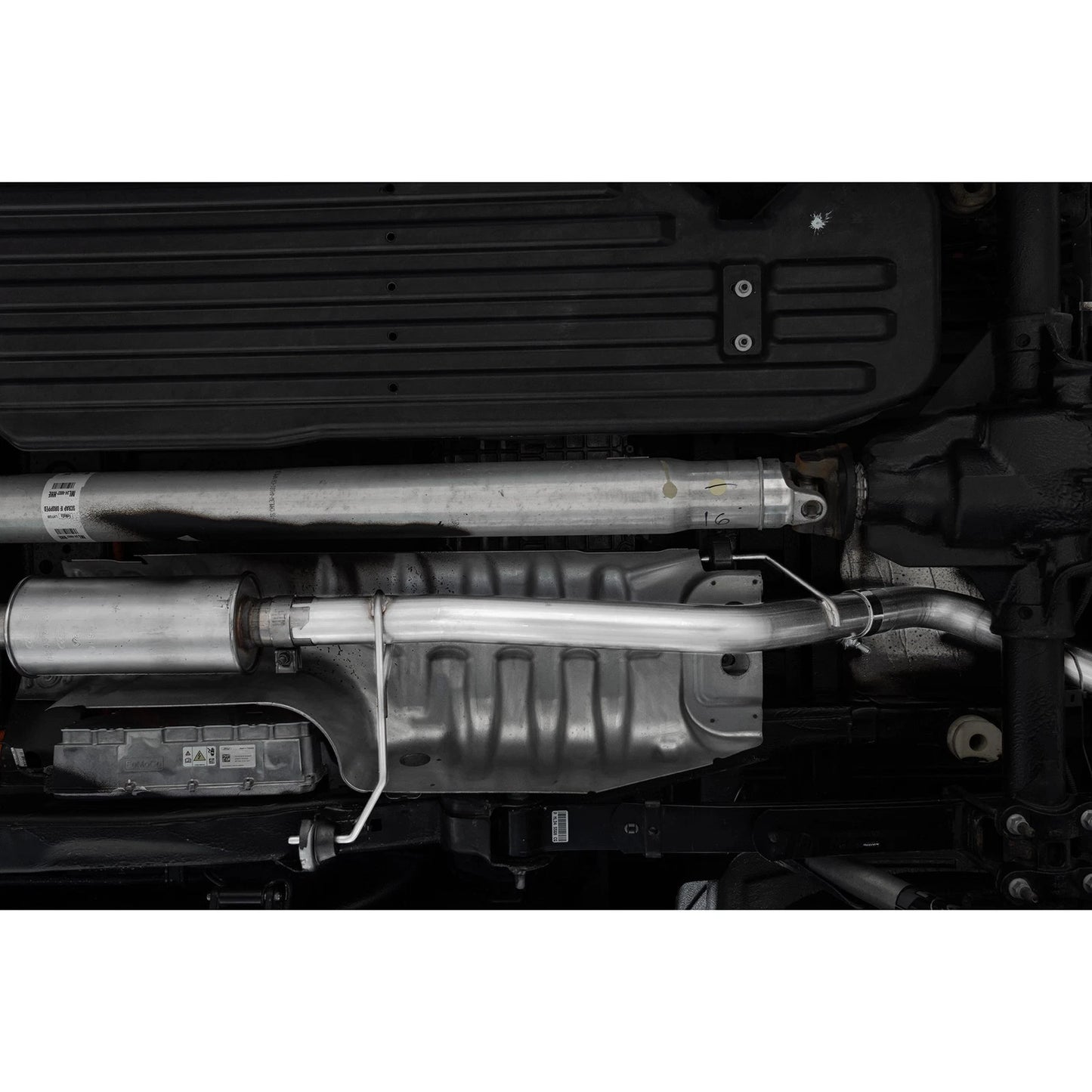 MBRP 2021+ Ford F-150 Powerboost Hybrid 3in Single Side Exit - T304