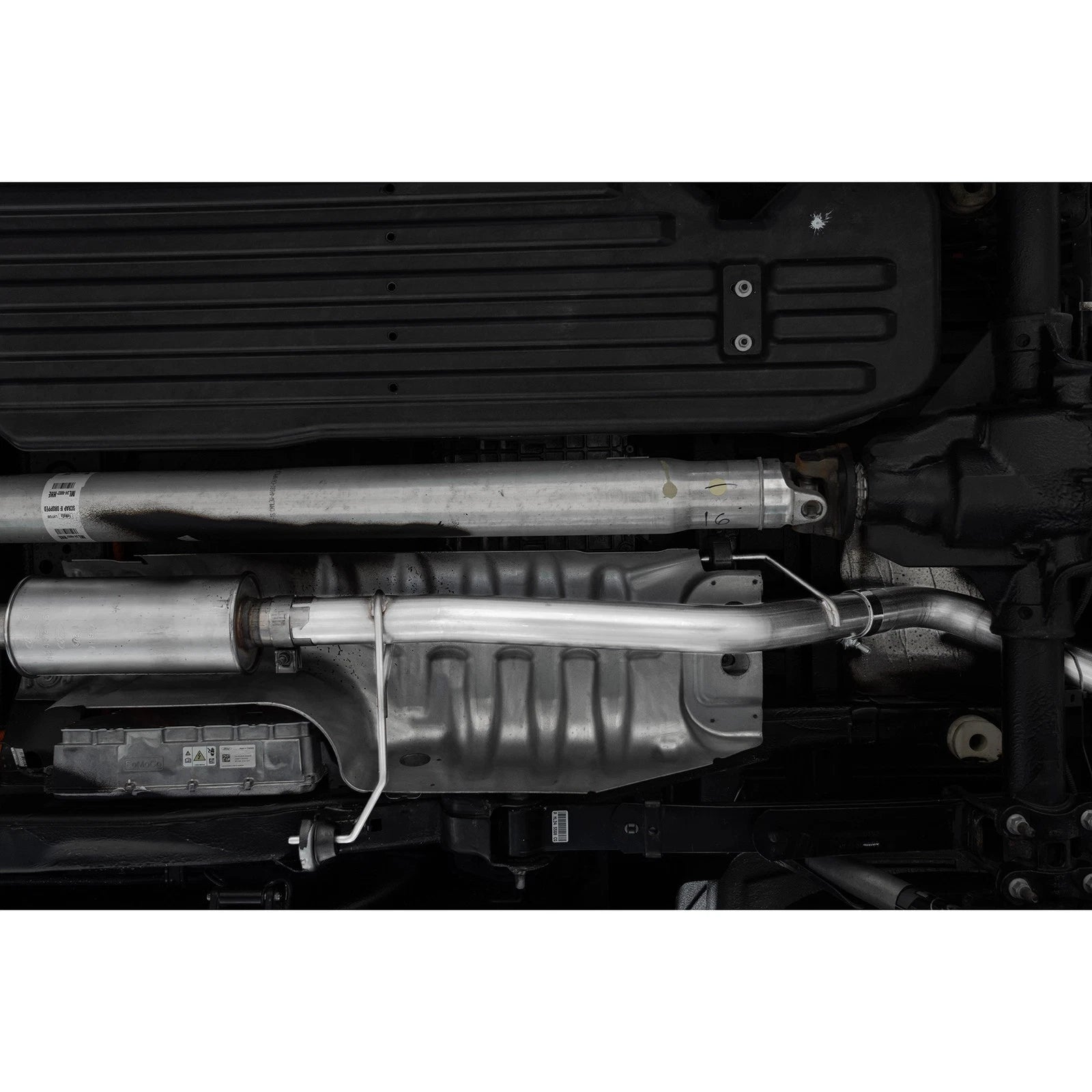 MBRP 2021+ Ford F-150 Powerboost Hybrid 3in Single Side Exit - T304