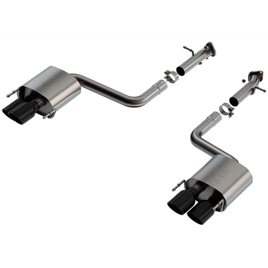 Borla 15-24 Lexus RC F Axle-Back Exhaust System S-Type - Black Chrome