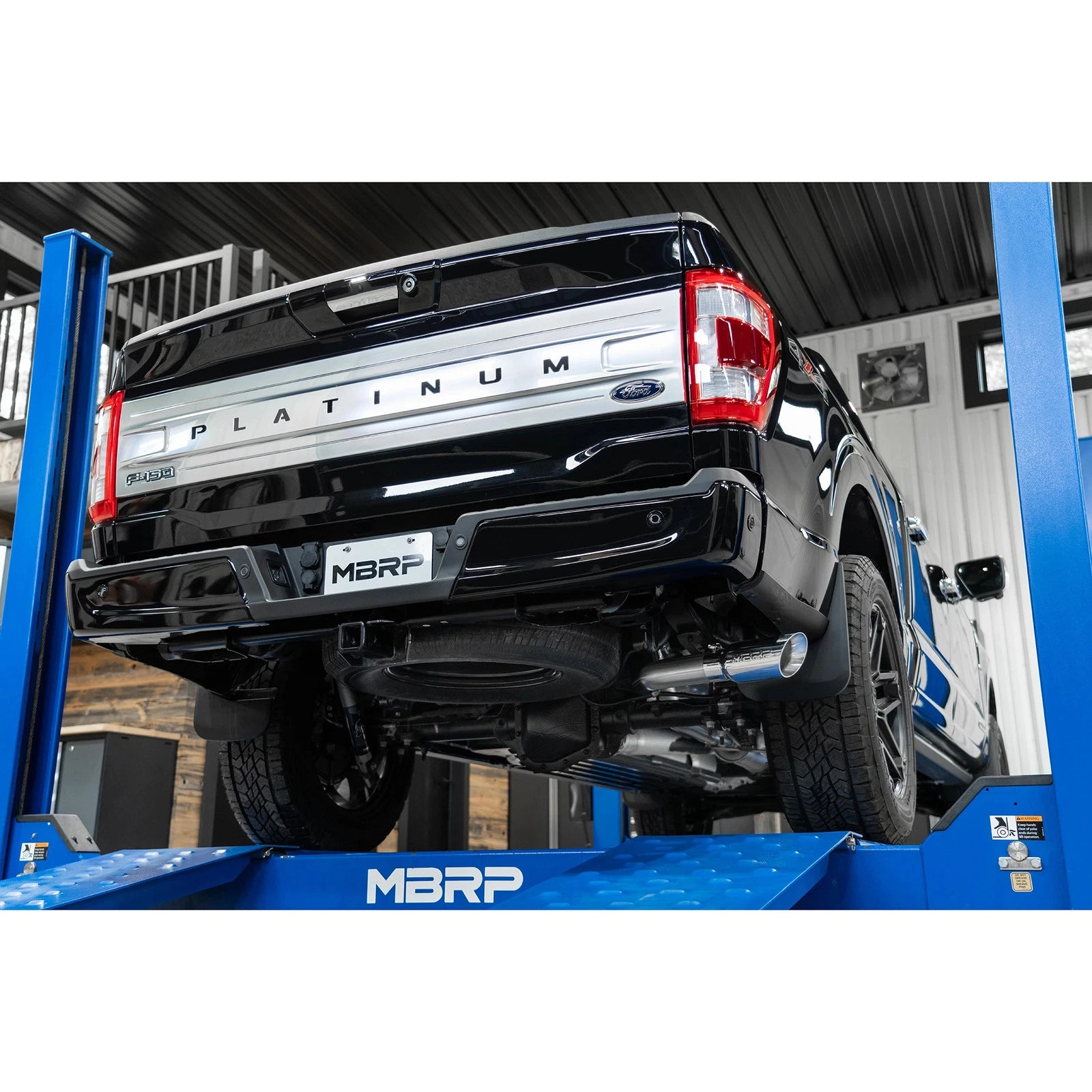 MBRP 2021+ Ford F-150 Powerboost Hybrid 3in Single Side Exit - T304