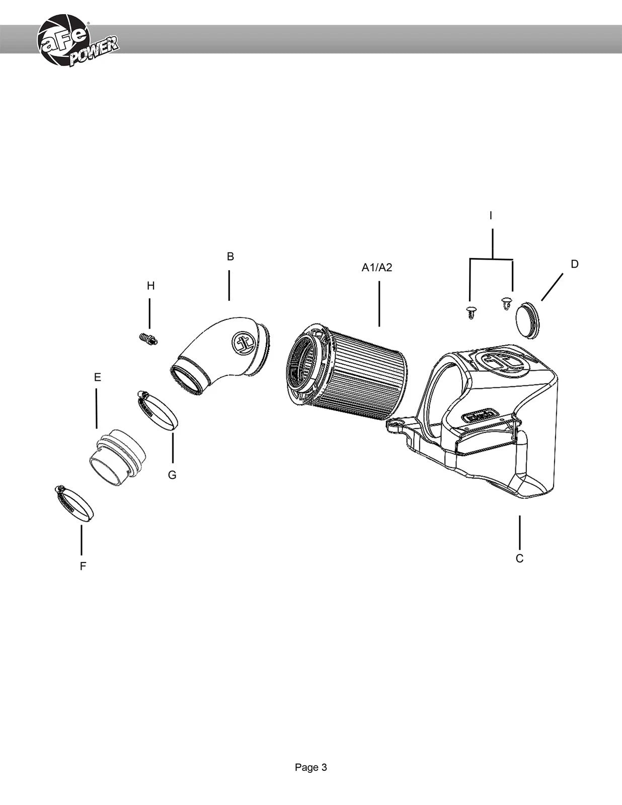 aFe Takeda Momentum Pro 5R Cold Air Intake System 16-20 Hyundai Elantra L4-2.0L