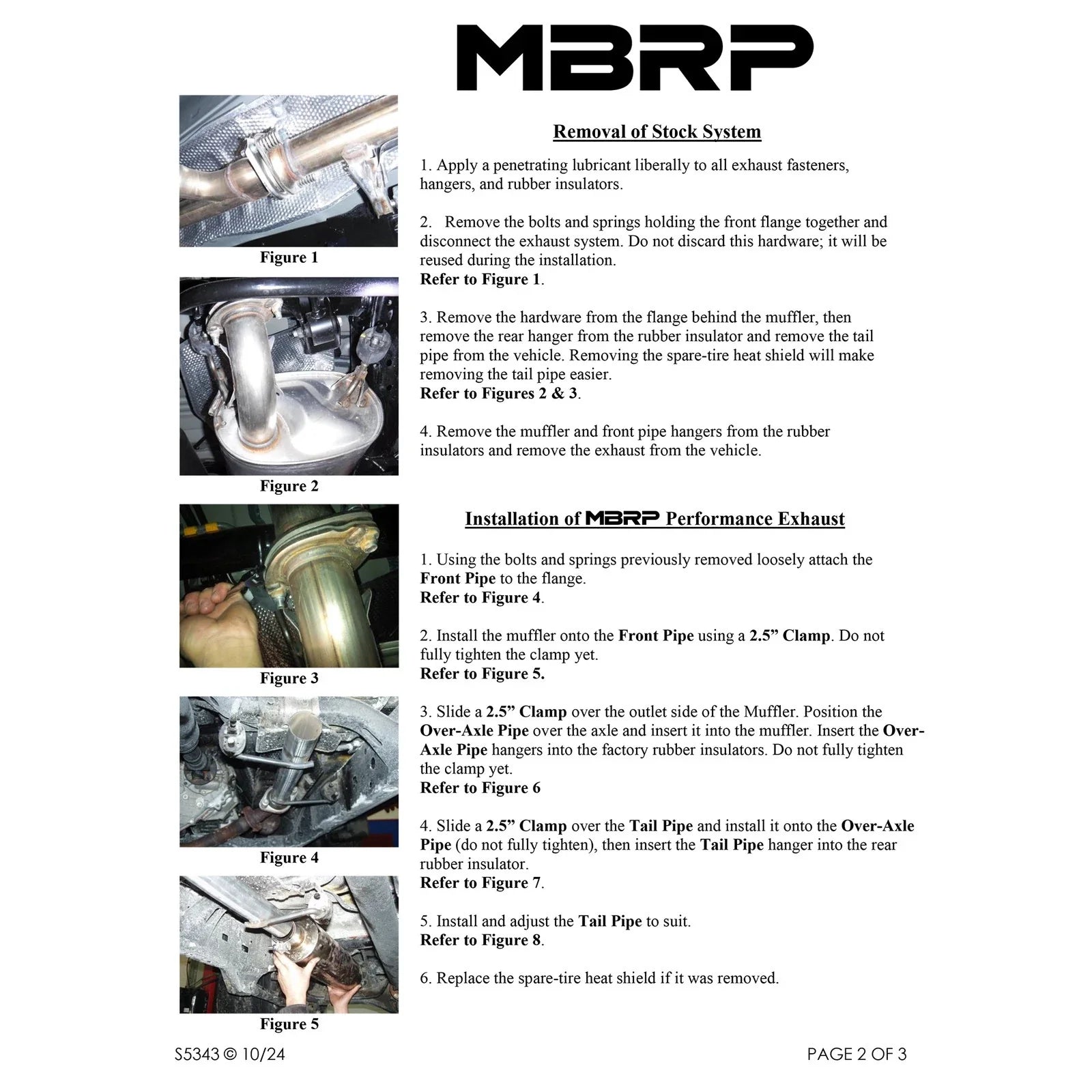MBRP 04-21 Toyota 4Runner 4.0L 3in Cat Back Single Side Exit