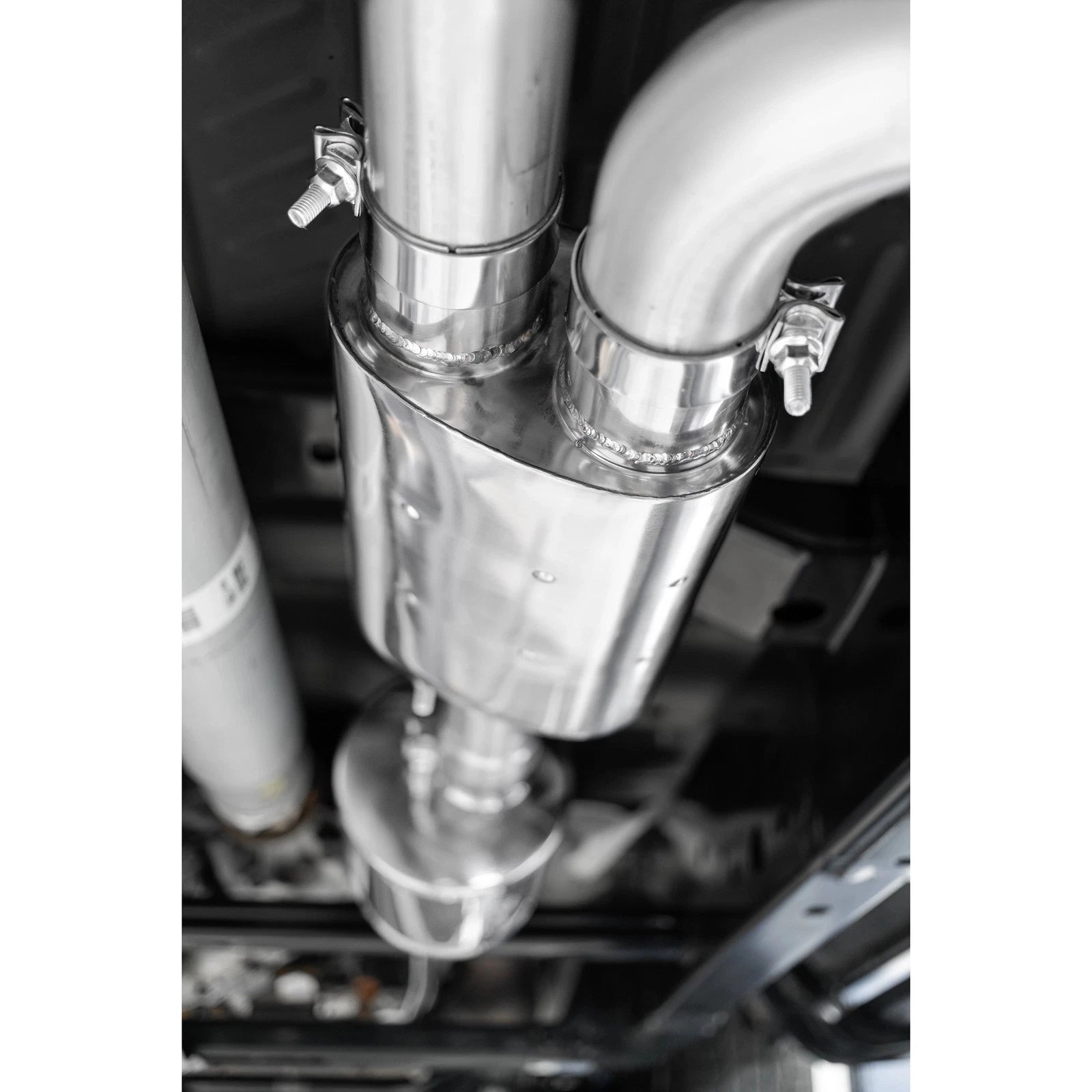 MBRP 15-20 Ford F150 T304 Pre-Axle 4in OD Tips Dual Outlet 3in Cat Back Exhaust