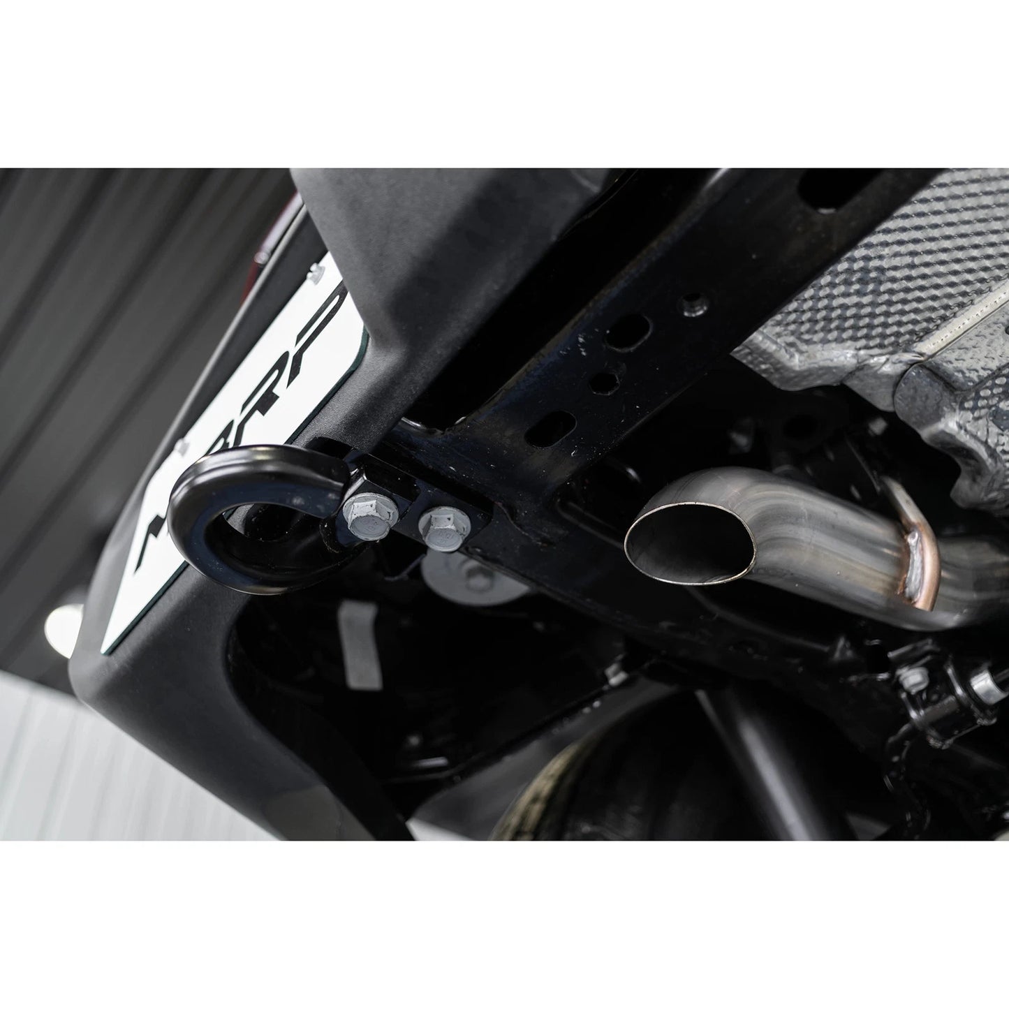 MBRP 18-20 Jeep Wrangler JL 2.5in Single Rear Exit Cat Back Exhaust - Aluminum