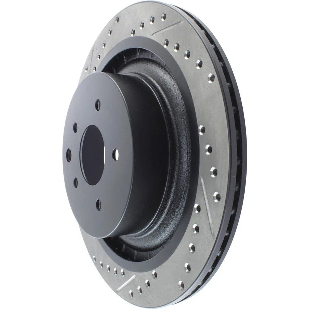 StopTech Infiniti G37 / Nissan 370Z SportStop Slotted & Drilled Rear Right Rotor