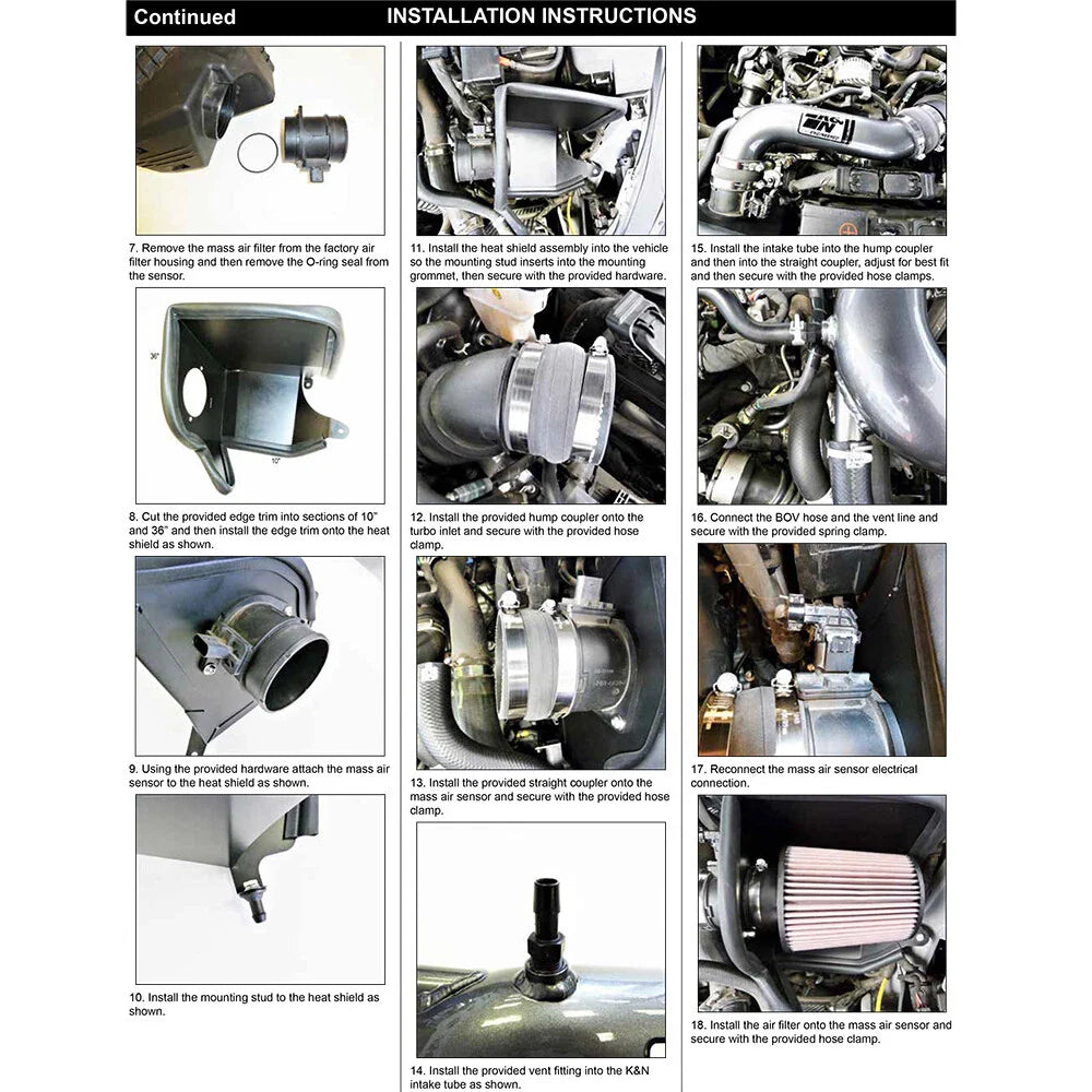 K&N 21-22 Kia K5 L4-1.6L Typhoon Air Intake