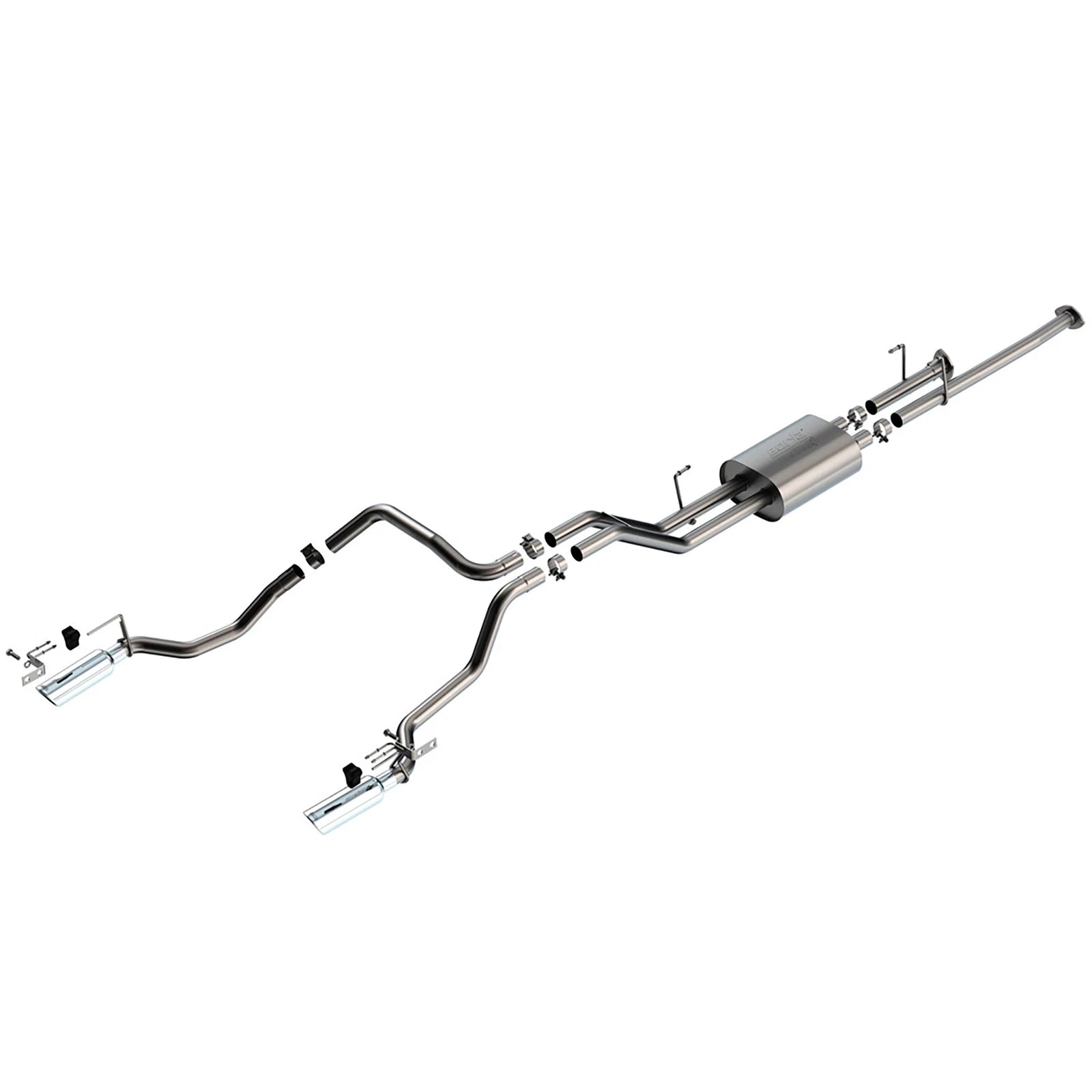 Borla 09-13 Toyota Tundra 4.6L/5.7L ATAK Cat-Back Exhaust - 4in Stainless Tips