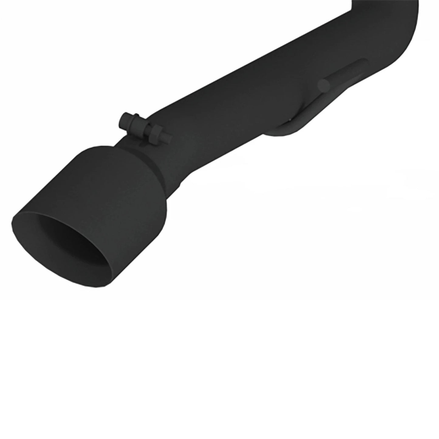MBRP 10-18 Toyota 4 Runner BLK 4in O.D Tip Single Rear Exit 2.5in Cat Back Exhaust