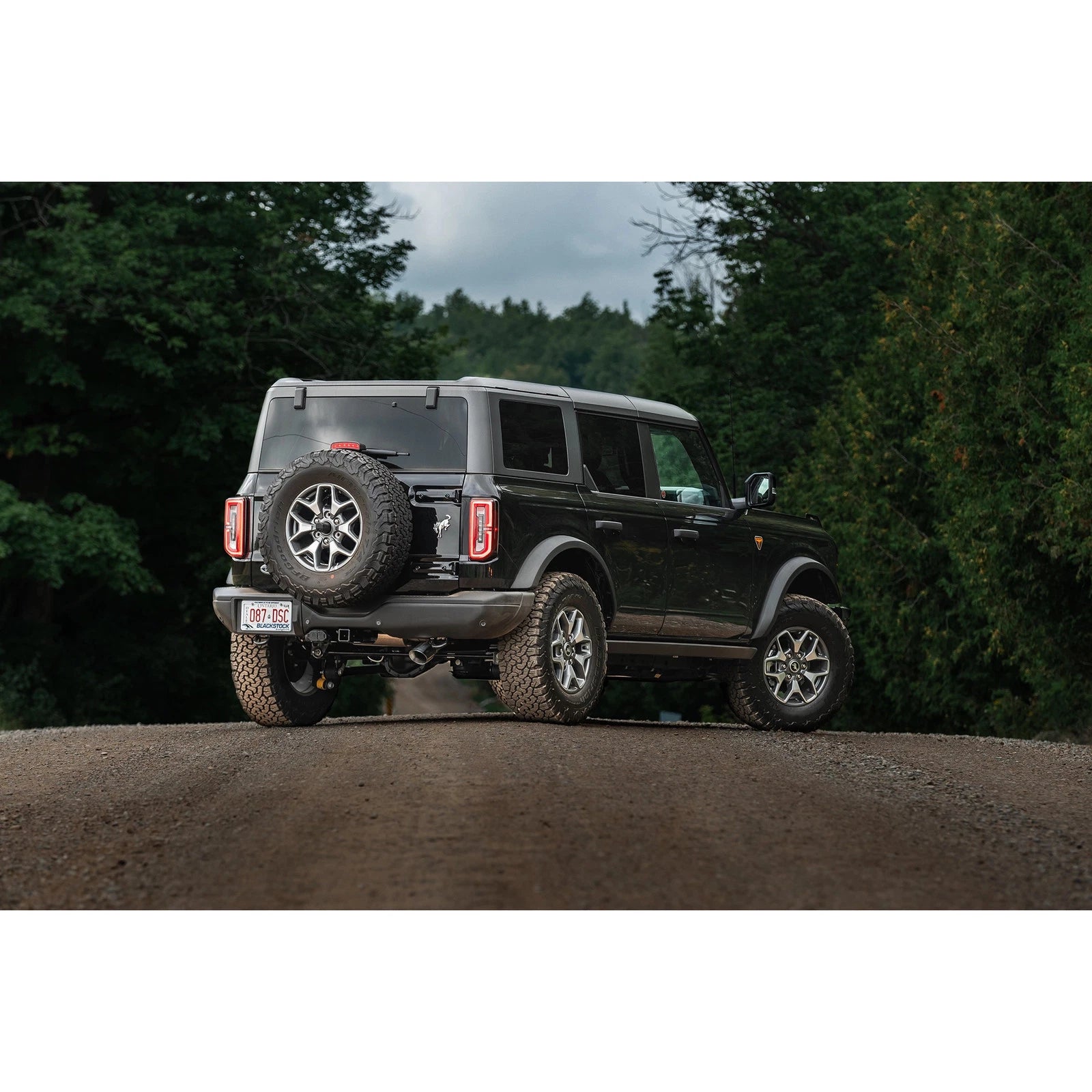 MBRP 21-Up Ford Bronco 2.3L/2.7L EcoBoost 2/4DR T304 Stainless Steel High Clearance Cat-back Exhaust