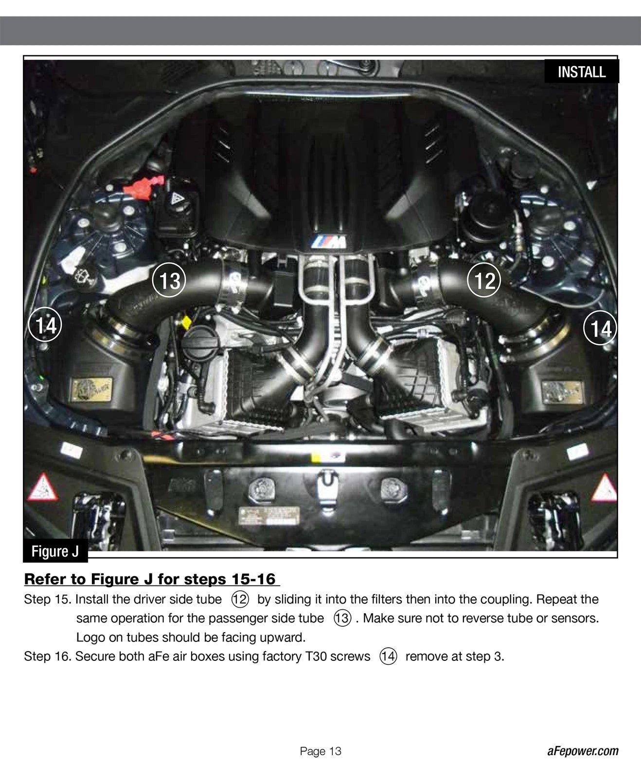aFe Momentum PRO 5R Intake 12-14 BMW M5 V8 4.4L