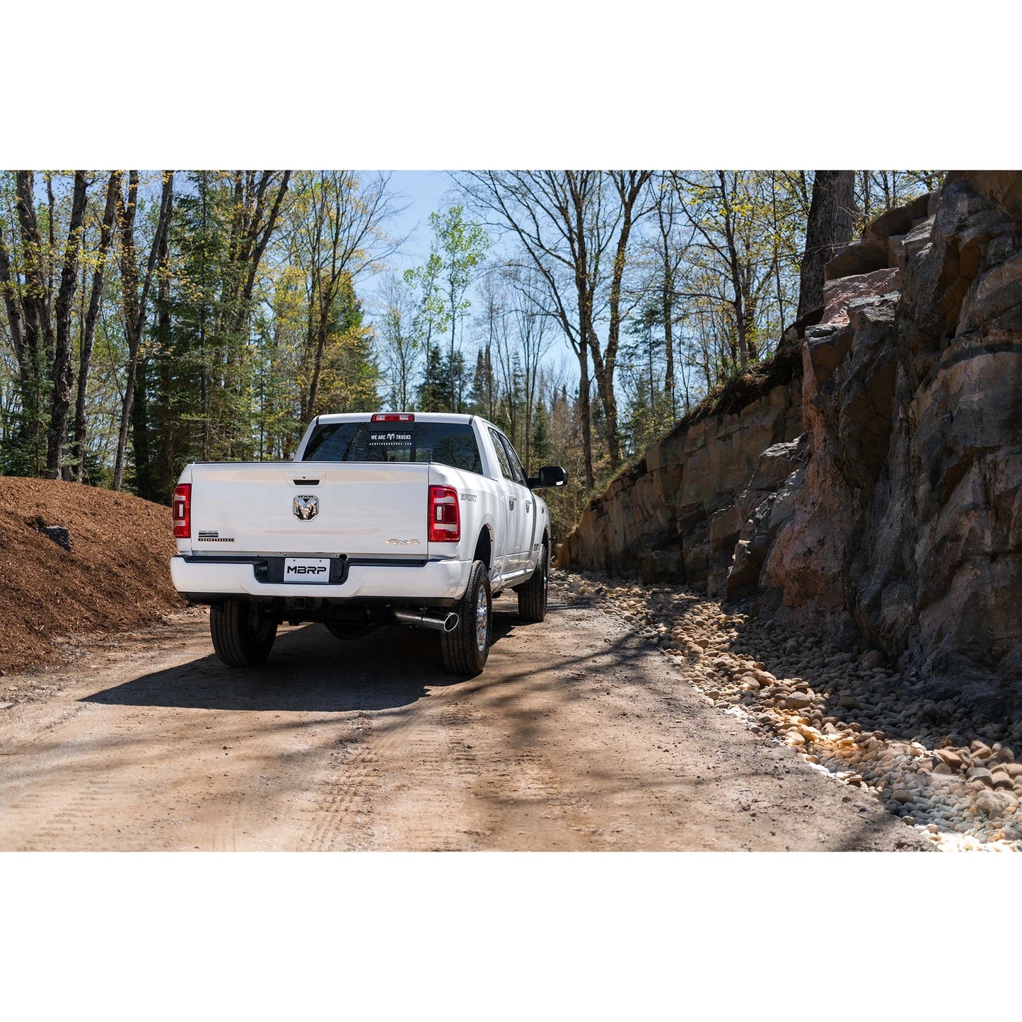MBRP 2014+ Ram 2500/3500 6.4L Hemi Cat Back Single Side Exit Pro Series - T304