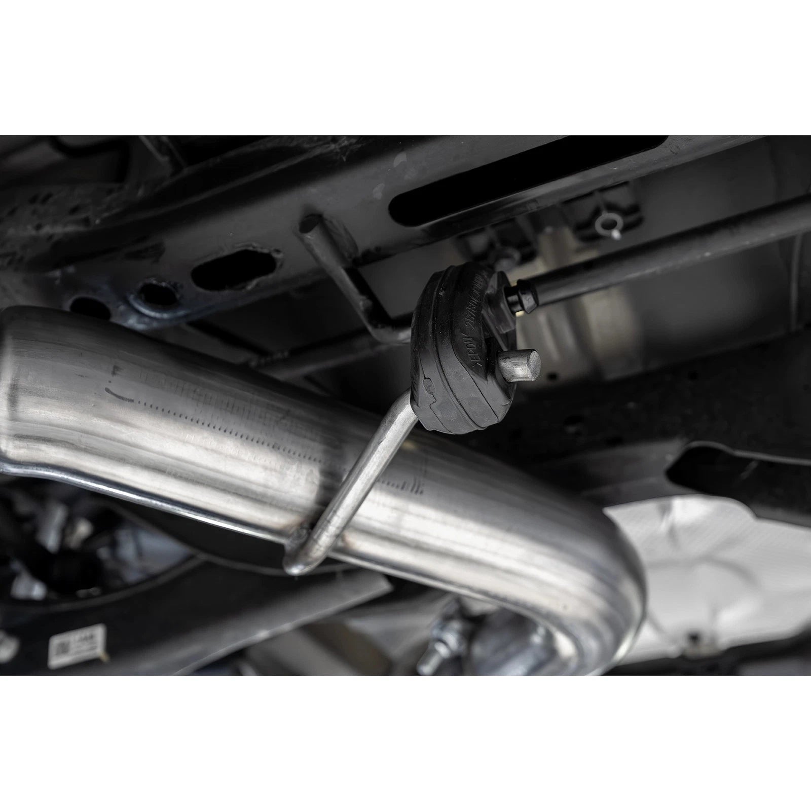 MBRP 21-24 Hyundai Elantra Aluminized Steel 3in Axle-Back Single Rear Exit with Dual Outlet Tip
