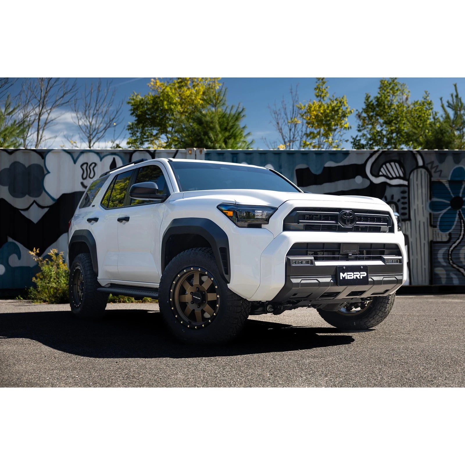 MBRP MBRP 25-26 Toyota 4Runner 2.4L 3in Cat-Back Single Rear High-Clearance Turn Down - AL