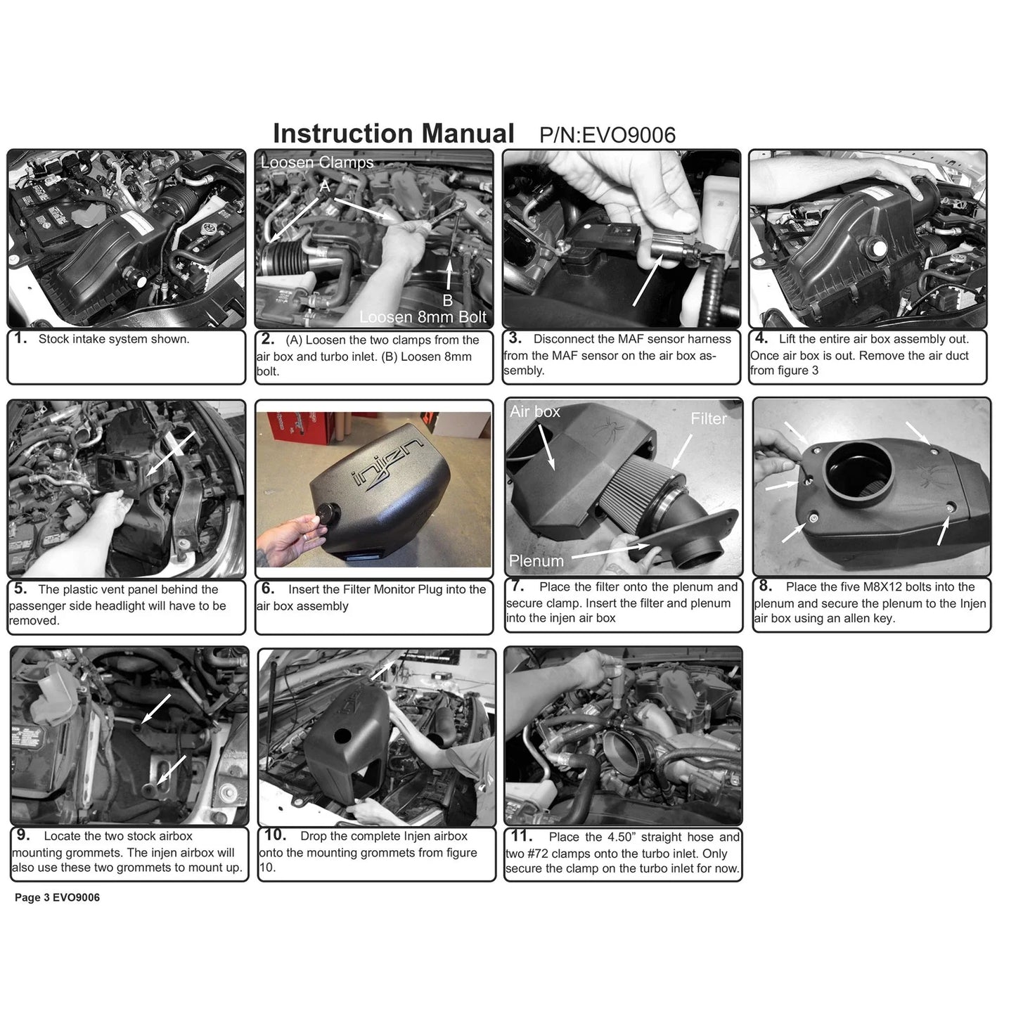 Injen 11-15 Ford F-250/F-350 6.7L Powerstroke Evolution Intake