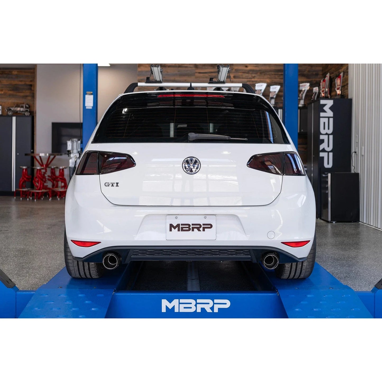 MBRP 15-20 VW 2.0L Turbo Golf GTI MK7 3in T304 Cat Back Exhaust w/ Dual Split Rear Exit