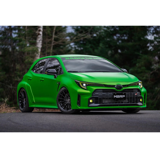 MBRP 2023 Toyota Corolla GR 1.6L T304 SS 3in Cat-Back Dual Center Rear w/ Burnt End Tips
