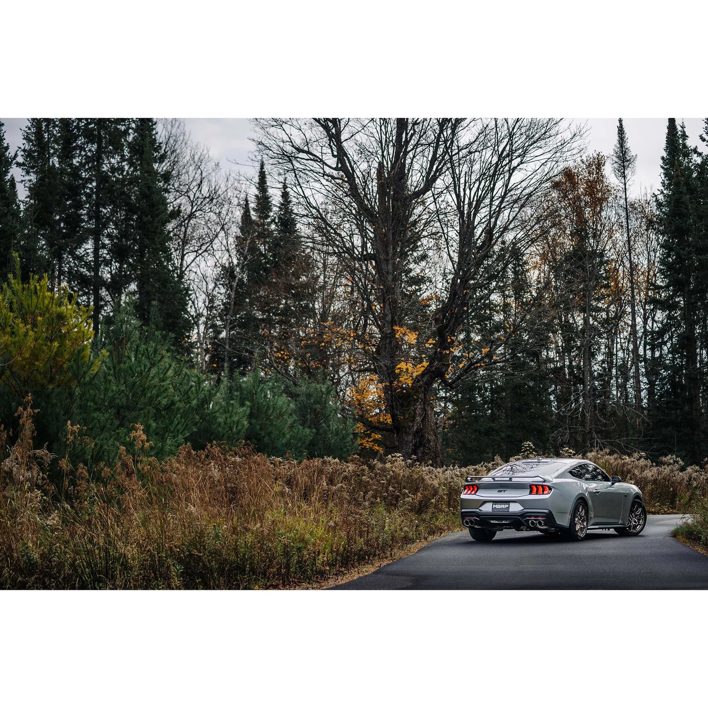 MBRP 2024+ Ford Mustang GT Armor Lite 3in Steet Profile Catback Exhaust - Stainless Steel Tips