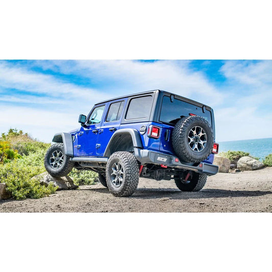 Borla 18-20 Jeep Wrangler JLU 2.0L I4 Climber Turn Down Exit Cat-Back Exhaust
