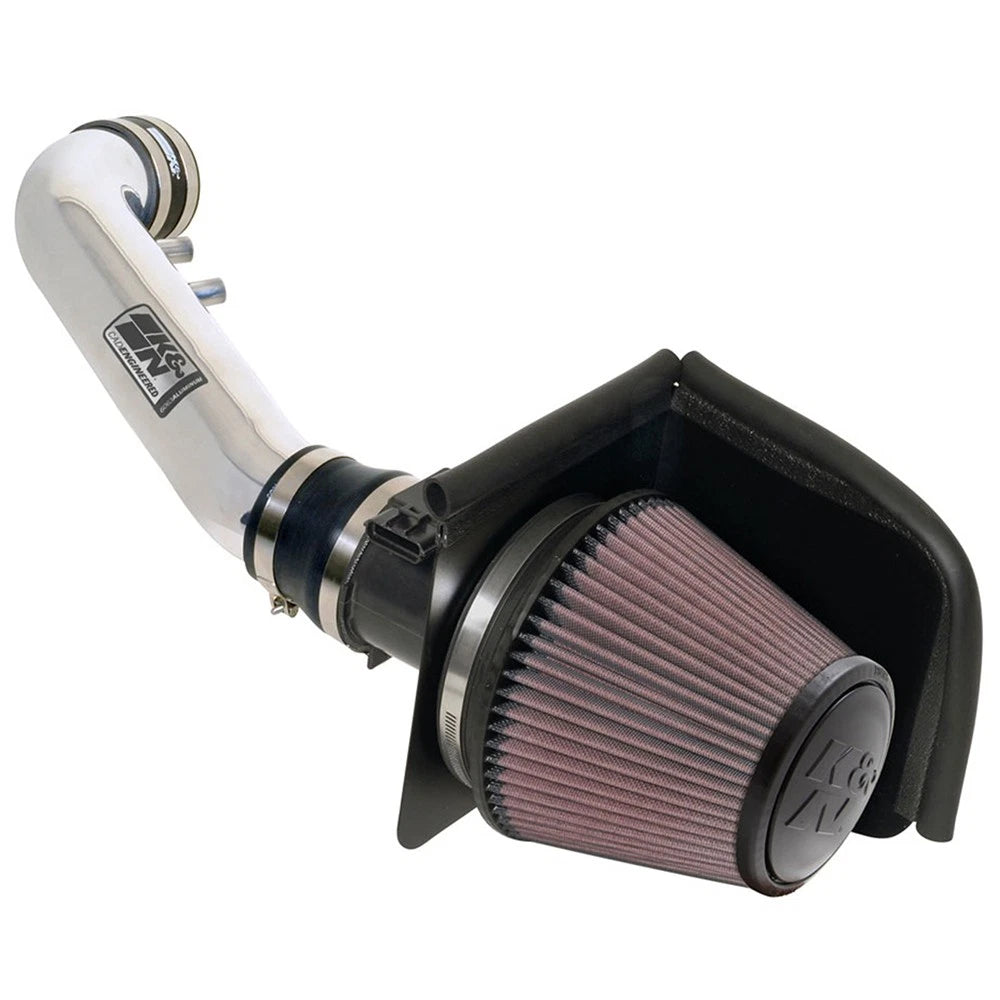 K&N 01-04 Ford Mustang GT 4.6L Polished Typhoon Short Ram Intake