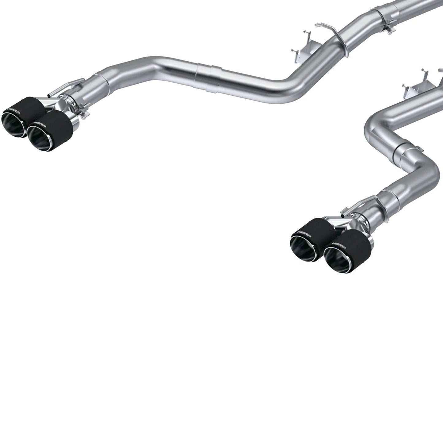 MBRP 15-Up Challenger 5.7 / 17-Up 6.2L/6.4L 3in Race Series Cat-Back w/ Quad Tips T304 Exhaust