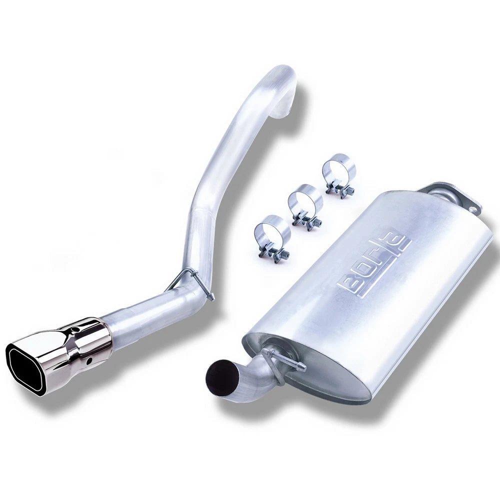 Borla 00-06 Jeep Wrangler Sport/SE/X/Rubicon Sahara 2.5L/4cyl 4.0L/6cyl SS Catback Exhaust