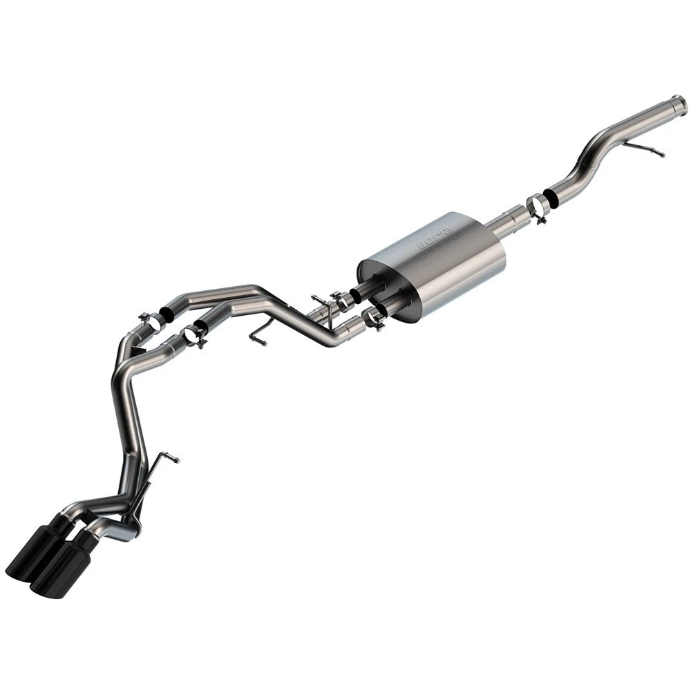 Borla 21-22 Chevrolet Tahoe 5.3L V8 AT 2/4WD S-type Cat-back Exhaust (Black Chrome)
