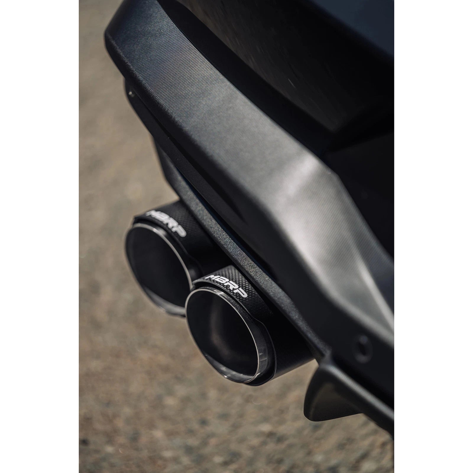 MBRP 2024+ For Mustang GT (S650) 3in Cat-Back Quad Tip - 4in Carbon Fiber Tips