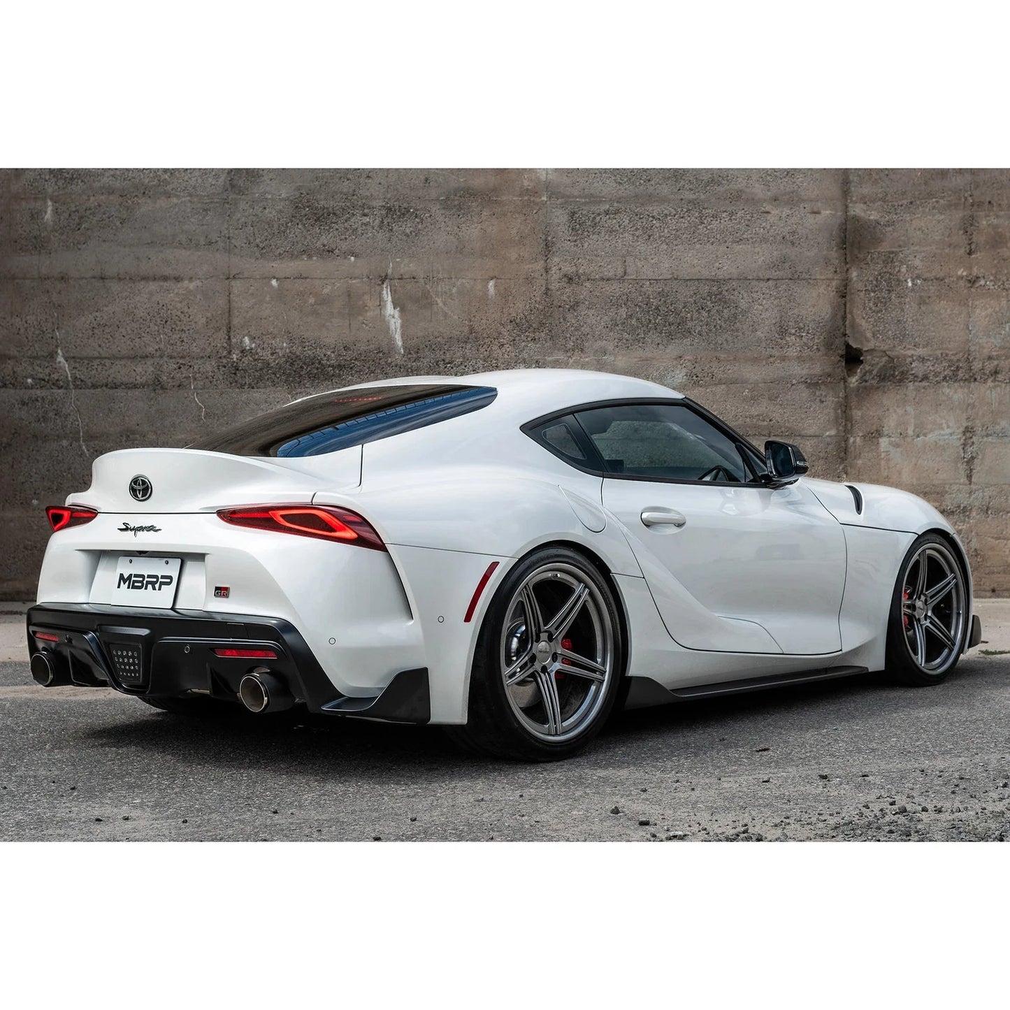 MBRP 2020+ Toyota Supra 3.0L 3in Catback Dual Rear Carbon Fiber Tips - T304