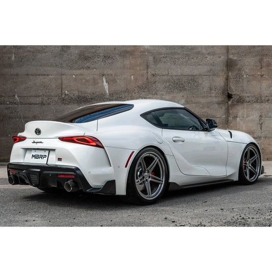 MBRP 2020+ Toyota Supra 3.0L 3in Catback Dual Rear Carbon Fiber Tips - T304