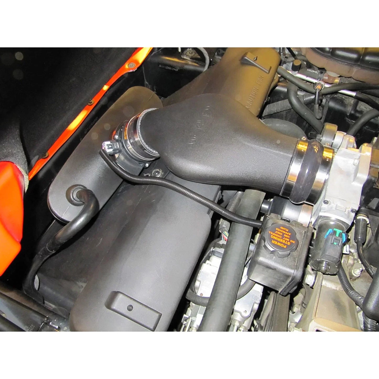 Airaid 01-04 Corvette C5 CAD Intake System w/ Tube (Oiled / Red Media)