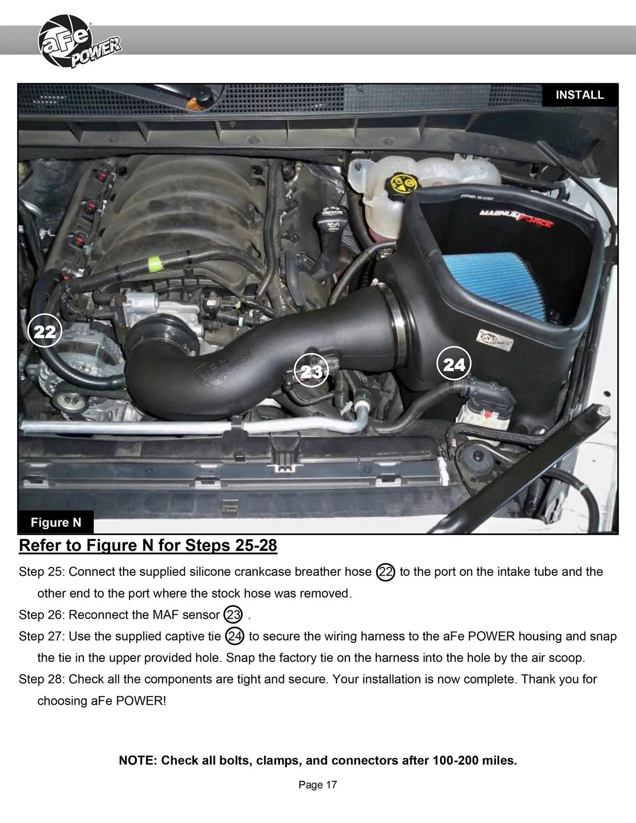 aFe Magnum FORCE Stage-2 Pro 5R Cold Air Intake 19-20 GM Silverado/Sierra 1500 V6-4.3L