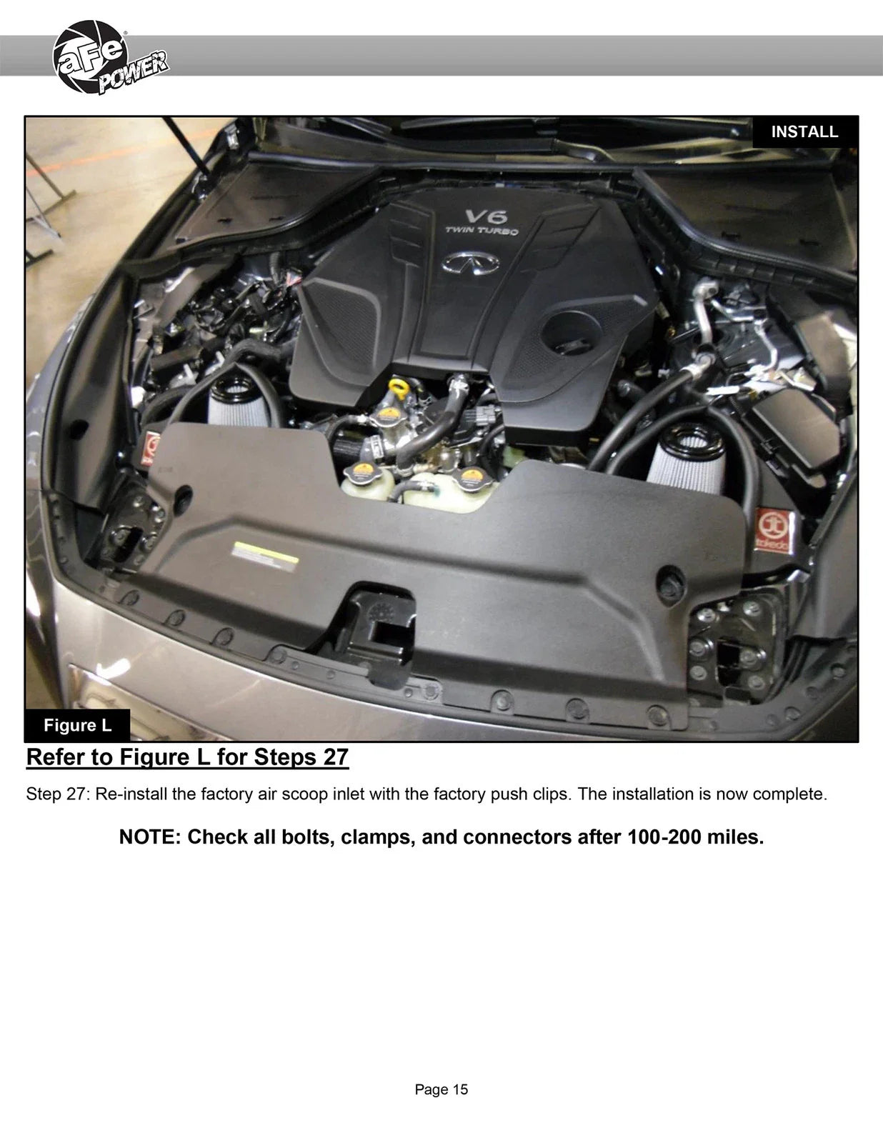 aFe Takeda Stage-2 Pro 5R Cold Air Intake System 16-19 Infinity Q50/Q60 V6-3.0L (tt)