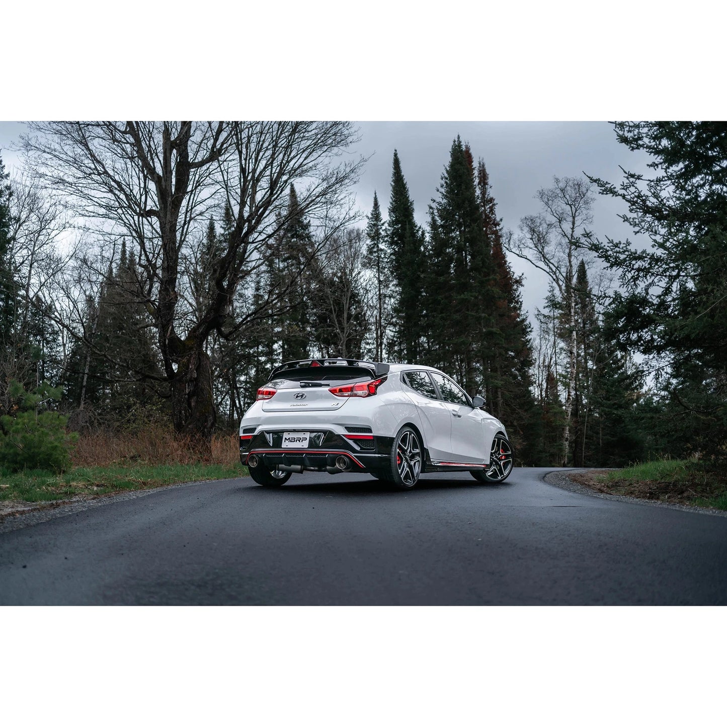 MBRP 2019+ Hyundai Veloster N 2.0L Turbo 3in Cat Back - Aluminized Steel - T304 Tip