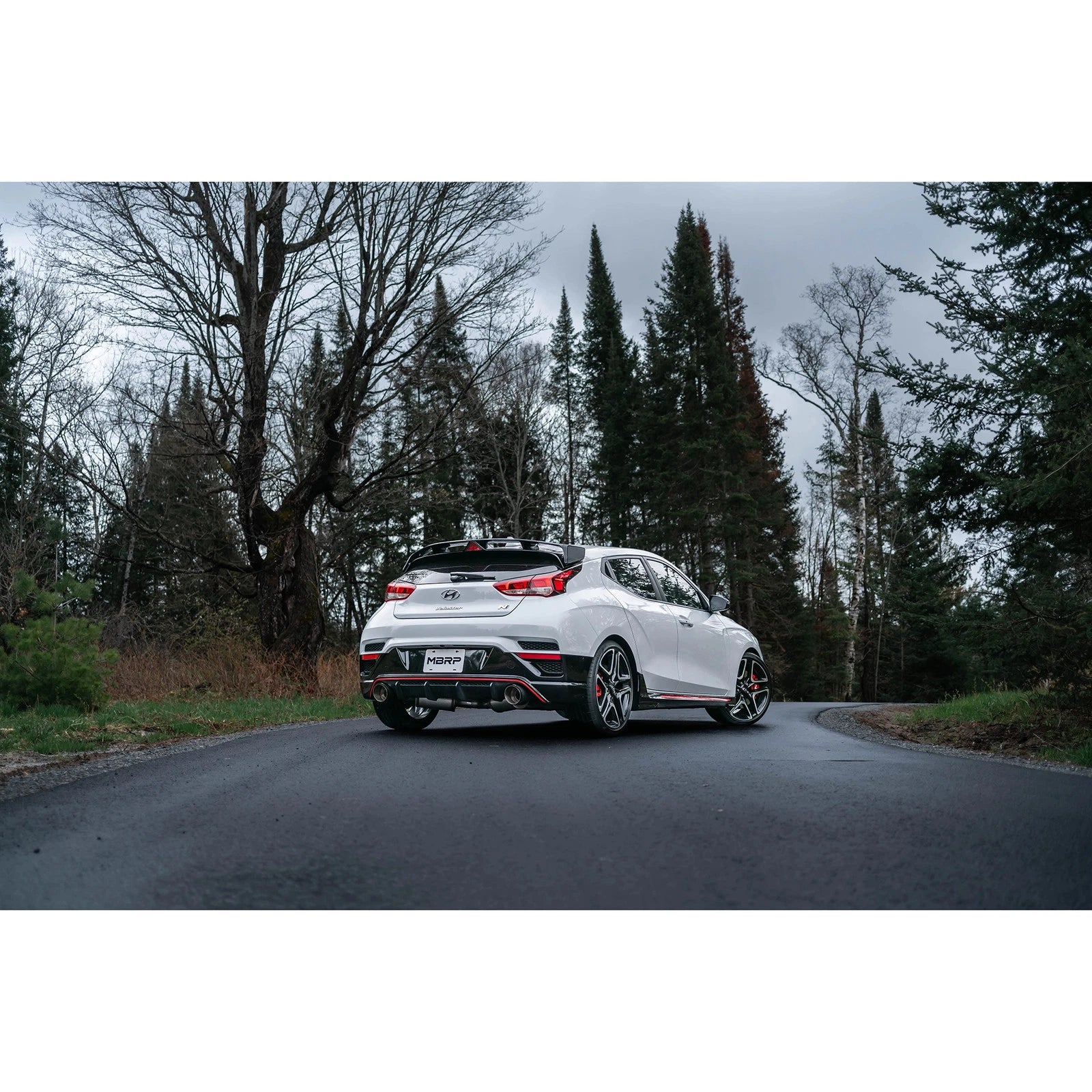 MBRP 2019+ Hyundai Veloster N 2.0L Turbo 3in Cat Back - Aluminized Steel - T304 Tip