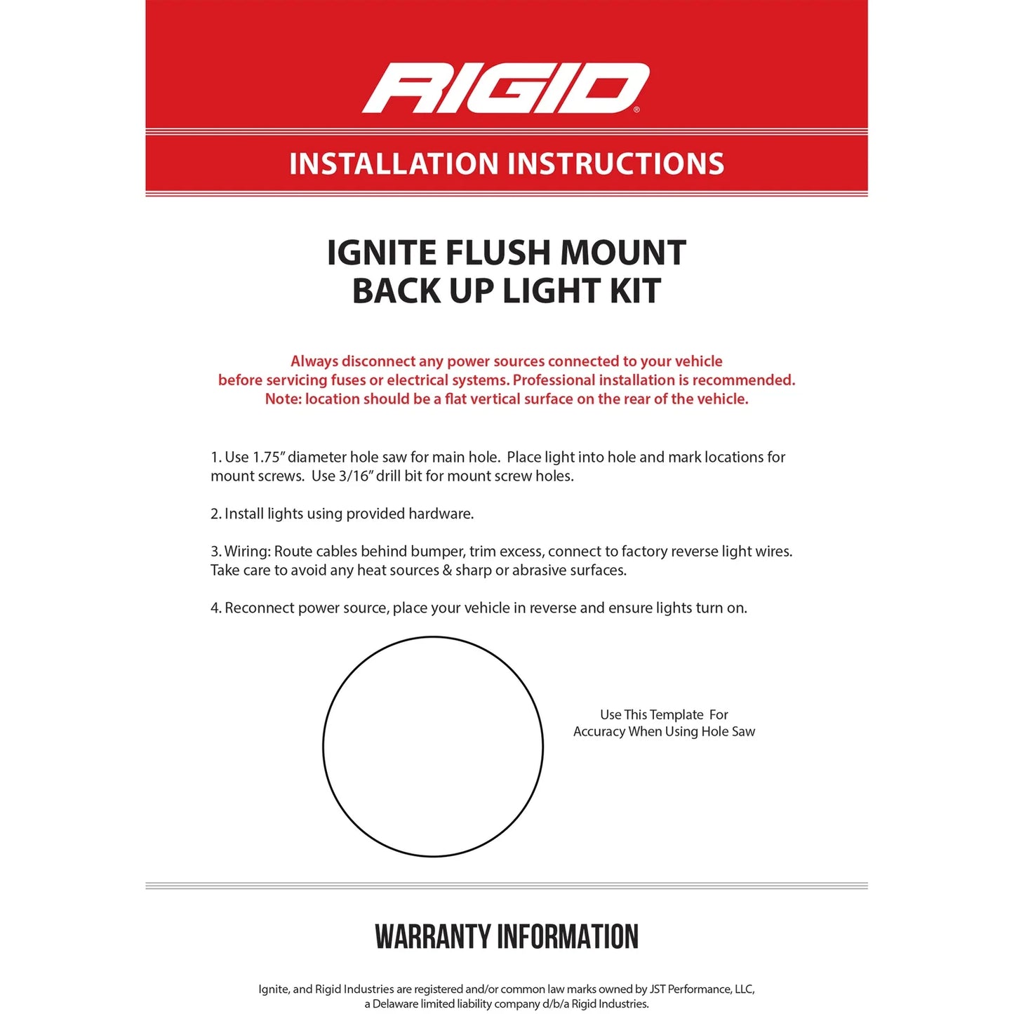 Rigid Industries Ignite Spot - SM - Black