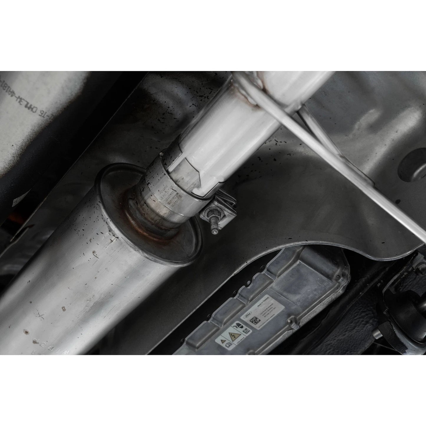 MBRP 2021+ Ford F-150 Powerboost Hybrid 3in Single Side Exit - T304